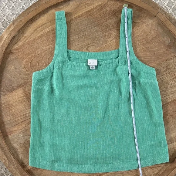 A New Day Green Sleeveless Top - Picture 5 of 7